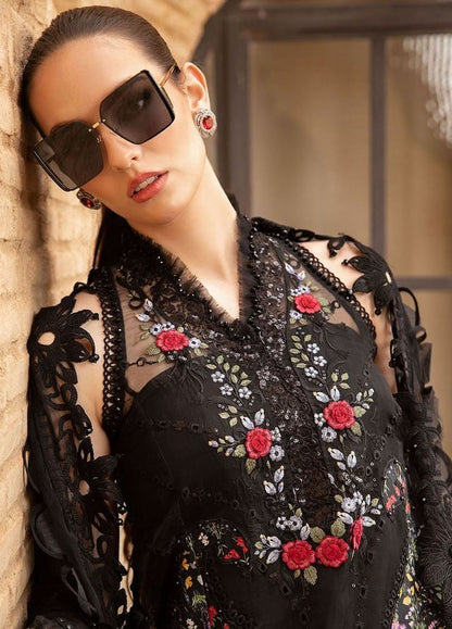 MARIA B LUXURY EMBROIDERED ORGANZA - 3 PC UNSTITCHED