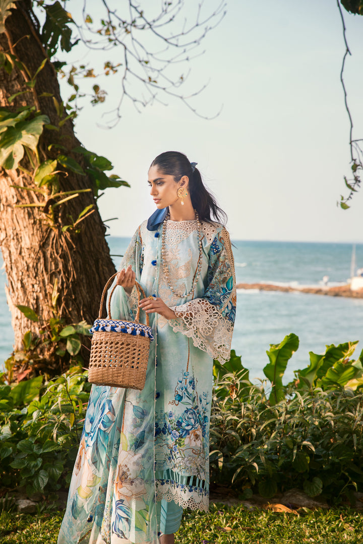 ELAF LUXURY SIGNATURE EMBROIDERED LAWN - 3 PC UNSTITCHED