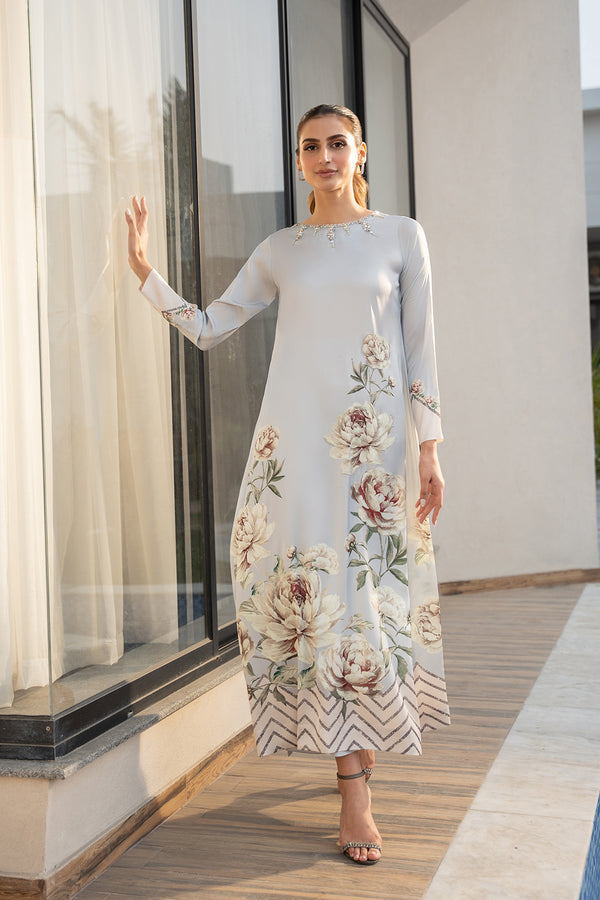 LULUSAR DIGITAL PRINTED SHAMOS SILK - 3 PC UNSTITCHED