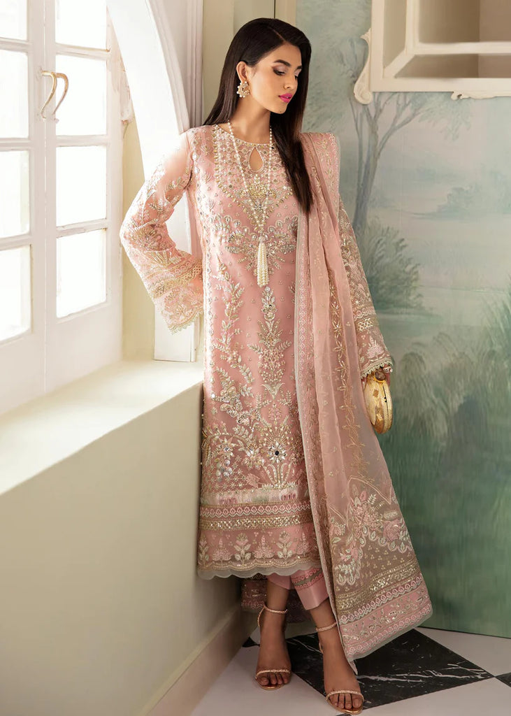 GULAAL LUXURY WEDDING EMBROIDERED ORGANZA - 3 PC UNSTITCHED