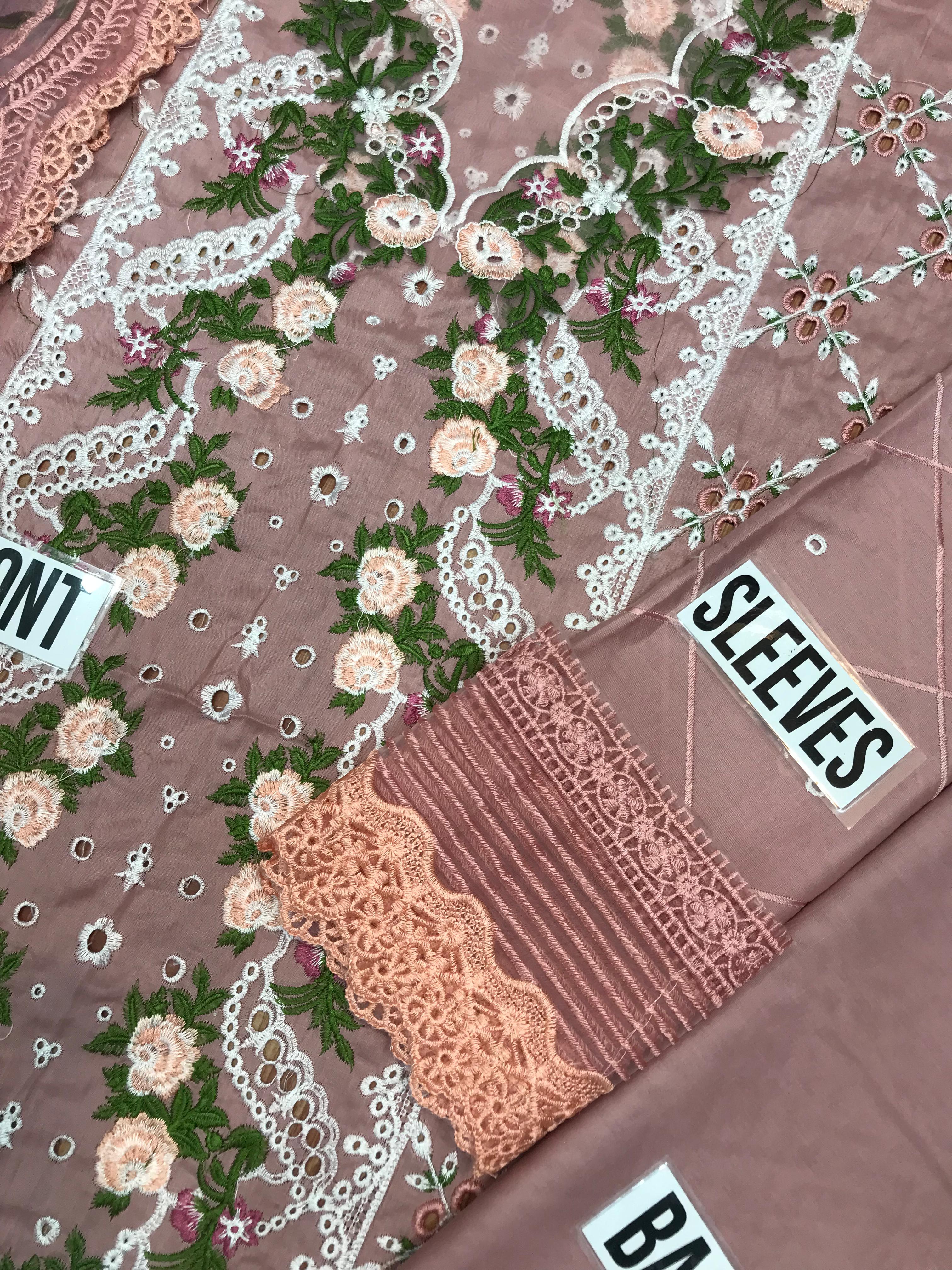 SOBIA NAZIR LUXURY CHIKANKARI EMBROIDERED LAWN - 3 PC UNSTITCHED