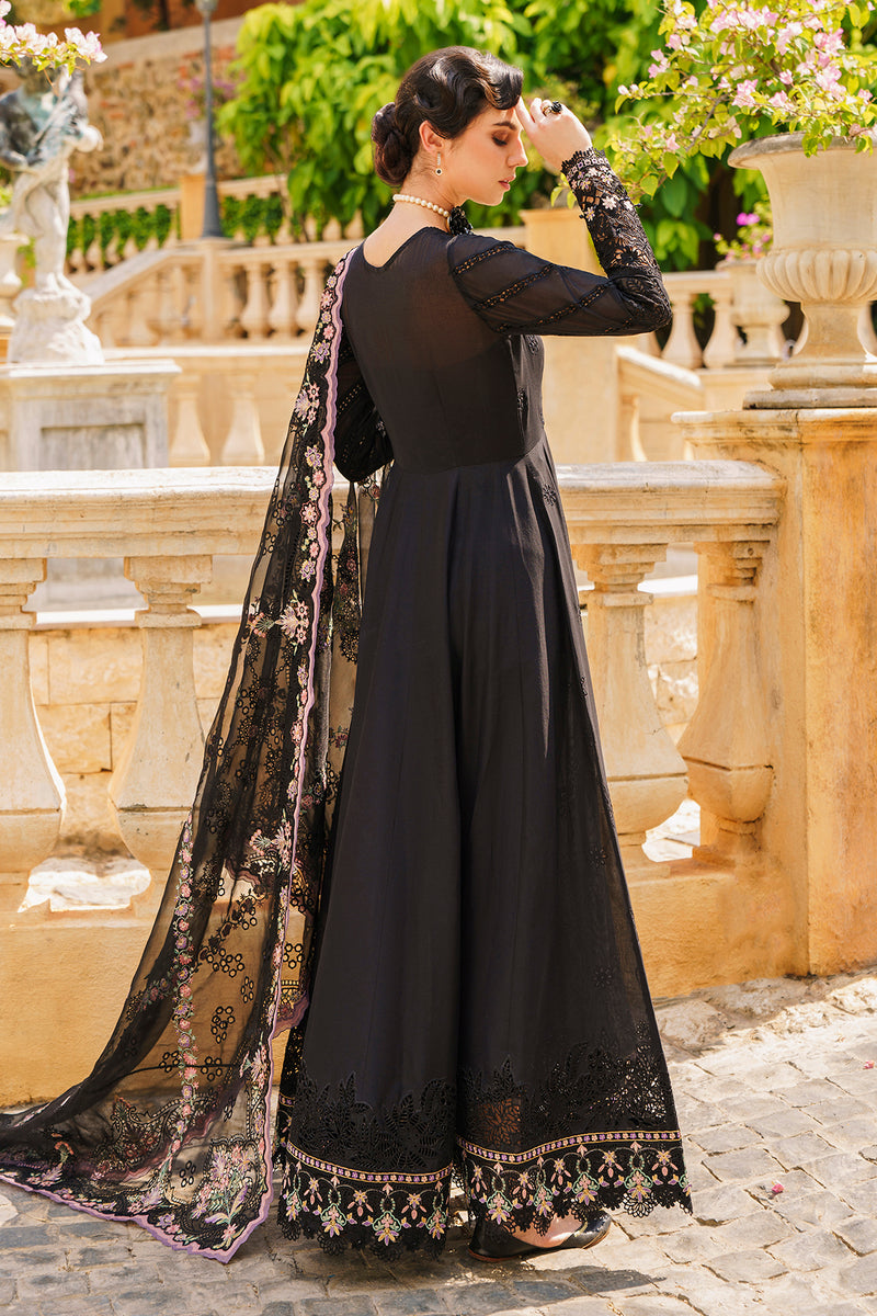 BAROQUE LUXURY CHIKANKARI EMBROIDERED LAWN MAXI - 3 PC UNSTITCHED