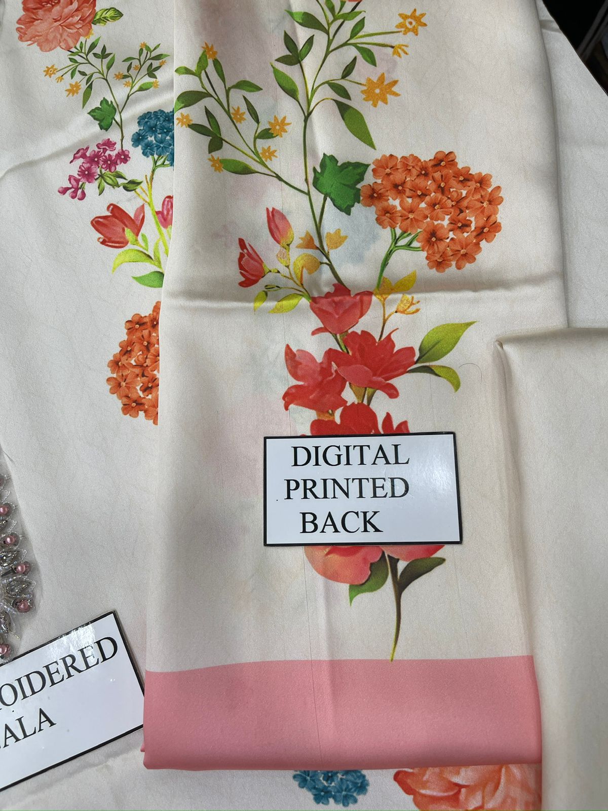 LULUSAR LUXURY DIGITAL PRINTED SHAMOZ SILK - 3 PC UNSTITCHED