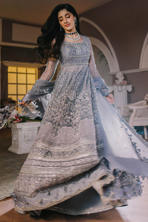 ELAN NAZIK LUXURY WEDDING ORGANZA MAXI - 3 PC UNSTITCHED