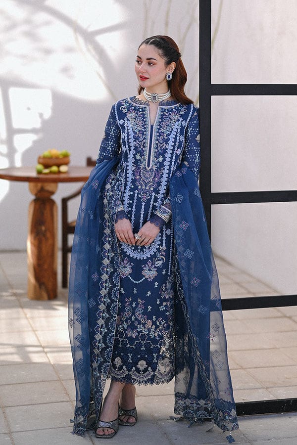 Qalamkar Luxury Chikankari Lawn Collection 3 pc Unstitched Suit