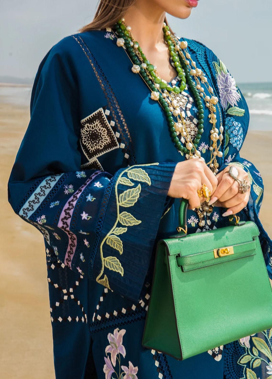 Crimson Luxury Chikankari Lawn Collection 3 pc Unstitched Suit