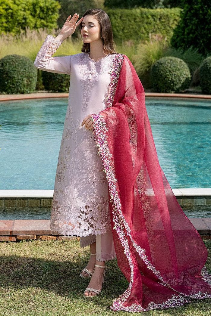 MUSHQ LUXURY LAWN EMBROIDERED 3 PIECE UNSTITCHED