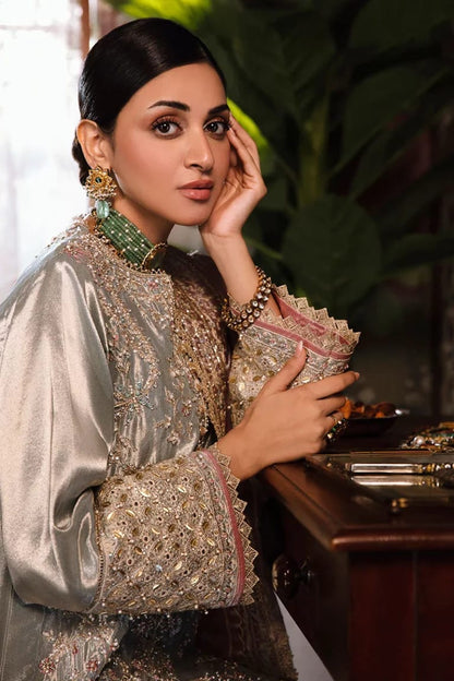 MUSHQ LUXURY NET EMBROIDERED 3 - PC UNSTITCHED