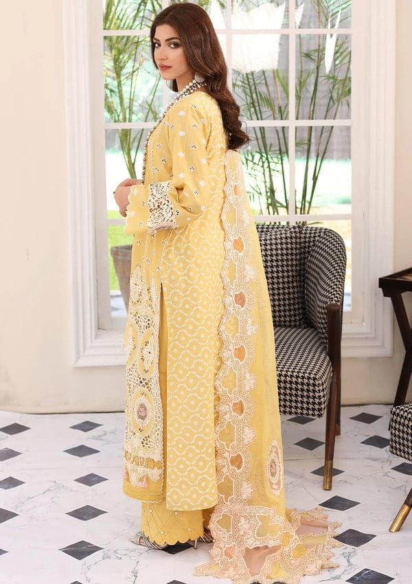 Elaf Festive Luxury Lawn Chikankari Collection 3 pc Unstitched Suit
