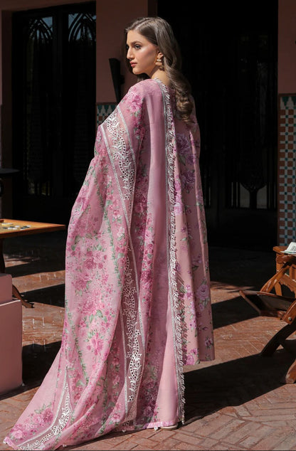 Baroque Swiss Lawn Collection 3 pc Unstitched Suit