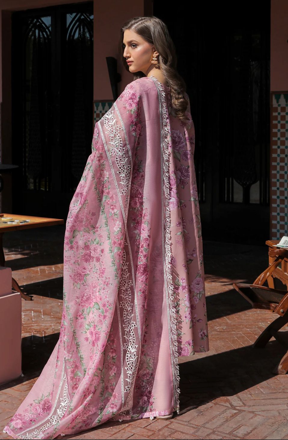 Baroque Swiss Lawn Collection 3 pc Unstitched Suit