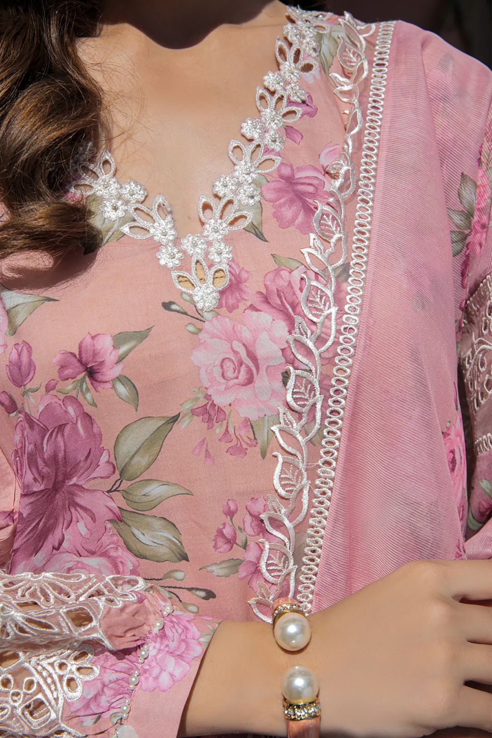 Baroque Swiss Lawn Collection 3 pc Unstitched Suit