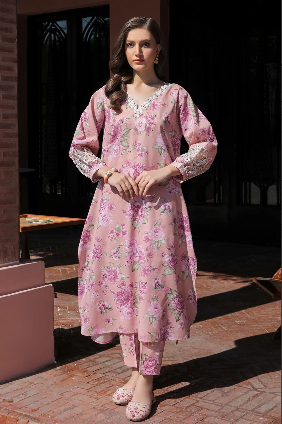 Baroque Swiss Lawn Collection 3 pc Unstitched Suit
