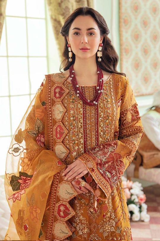 Nureh Luxury Wedding Chiffon Collection  3 PC Unstitched