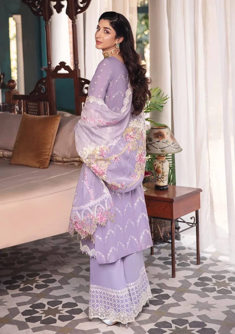 Elaf Luxury ChikenKari Lawn 3 PC Unstitched 